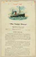 The Tahiti times, troopship no. 4, 1914