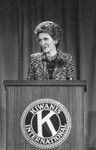 Nancy Reagan honored by Kiwanis, Rotary Club