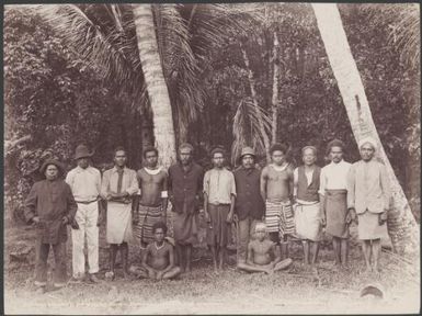 People from the school community of Bulalaha, Malaita, Solomon Islands, 1906 / J.W. Beattie