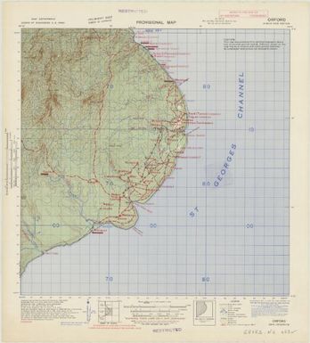 New Britain, provisional map (Orford)