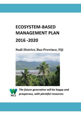 Ecosystem-based management plan 2016-2020.