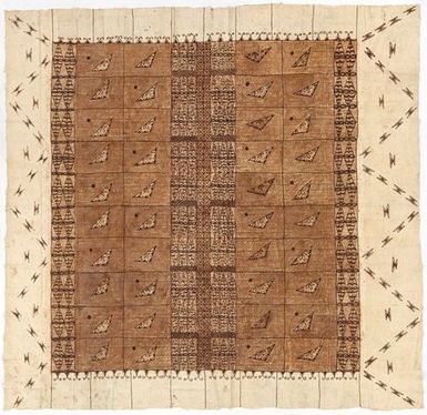 Ngatu fuatanga (tapa cloth)