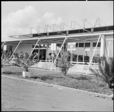 Main building of La Tontouta International Airport, New Caledonia, 1969 / Michael Terry