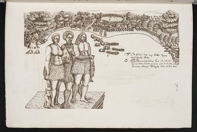 [Gilsemans, Isaac] fl 1637-1645 :[Islanders of Nomuka, Tonga. January 1643]