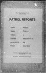 Patrol Reports. Western District, Balimo, 1962 - 1963