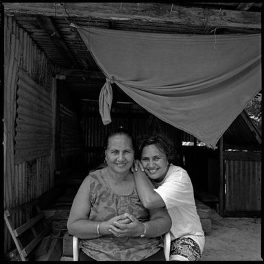 Ngatokorima Rasmussen and her daughter Vaine-Iriano Wichman frame 6