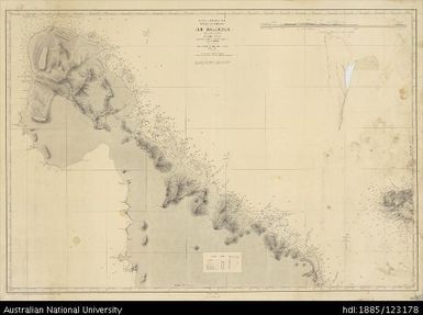 Vanuatu, Ile Malekula (North), Admiralty Chart, Sheet 4873, 1905