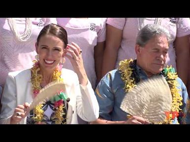 TP+ Jacinda Ardern in Samoa