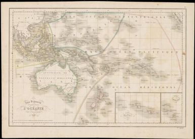 Atlas Delamarche Geographie moderne l'Oceanie / par A. Delamarche