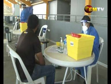 Media Personnel Vaccinated