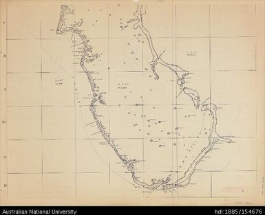 Solomon Islands, Ontong Java or Lord Howe Atoll (South), 1968?, 1:60 000