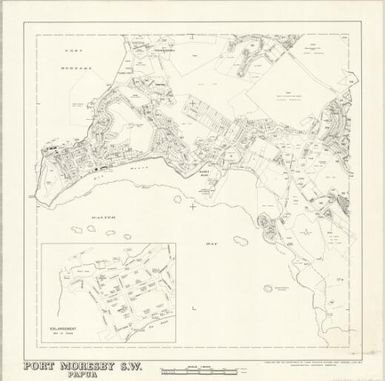 Port Moresby Papua. (Sheet SW)