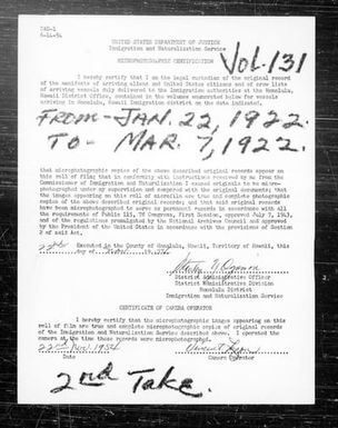 Volumes 131 and 132: January 22, 1922 - April 9, 1922