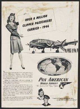 OVER A MILLION CLIPPER PASSENGERS CARRIED in 1946