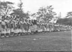 Lakalaka of Tongaleleka, Ha'apai. Bestowing a fakapale.