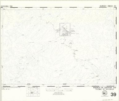 Milinch of ... : fourmil of ... (39 - Fourmil of Salamaua - Milinch of Garaina SW)