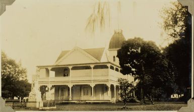 Royal Palace, Nuku'aloafa, Tonga, 1928