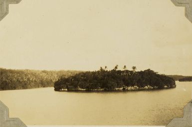 Island in the harbour at Neiafu?, 'Utu Vava'u in the Vava'u Group, Tonga, 1928