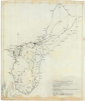 Map Showing Location of Naval Lands