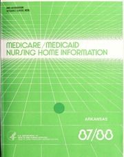 Medicare/Medicaid nursing home information, 1987-1988