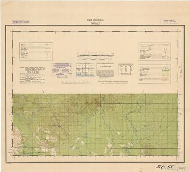 Oveau / compilation, 8 Aust. Field Survey Section AIF, from air photos ; drawing, 6 Aust. Army Topo. Svy. Coy. AIF ; reproduction, 6 Aust. Army Topo. Svy. Coy. AIF, Nov. '43