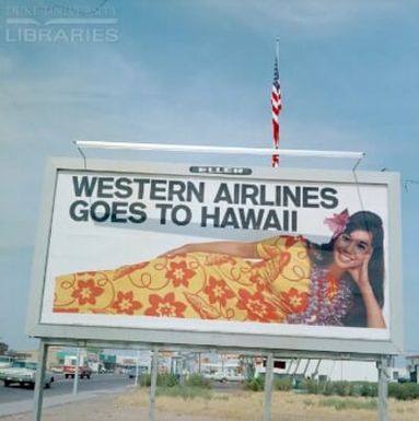 Western Airlines Goes To Hawaii