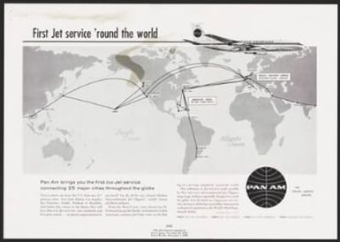 First Jet service 'round the world