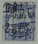 Stamp: Samoan Two and a Half Pence