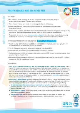 Pacific Islands and sea-level rise