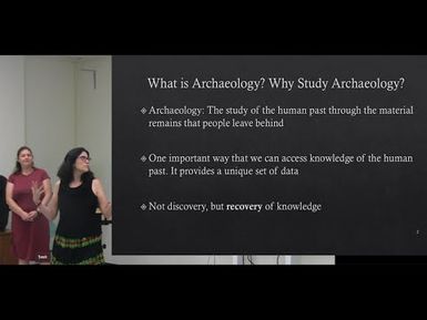 Dr. Levin and Dr. Seikel "Food Systems and Land Management in the Pohnpeian Past"