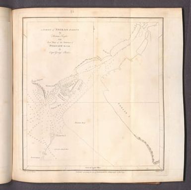 A survey of Negrais Harbour by Thomas Taylor 1753 and Plan of the Entrance of Persiam River by Capt George Baker