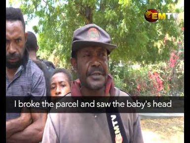 Premature baby dumped