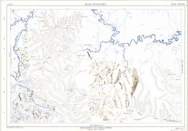 Papua New Guinea road inventory, July 1975: May river (Sheet 3)