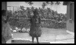 Cook Islands girl, wearing dance costume