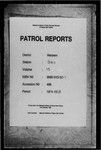 Patrol Reports. Western District, Daru, 1918 - 1919