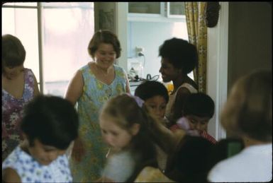 School children at Panguna (1) : Bougainville Island, Papua New Guinea, April 1971 / Terence and Margaret Spencer