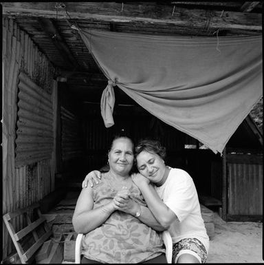 Ngatokorima Rasmussen and her daughter Vaine-Iriano Wichman frame 10