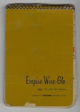 [Sherwin Carlquist field notebook from 1966 expedition to Hawaii]