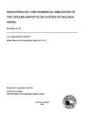 Geohydrology and numerical simulation of the ground-water flow system of Molokai, Hawaii