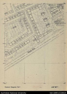 Papua New Guinea, Port Moresby, Control Diagram No 1, 1:400