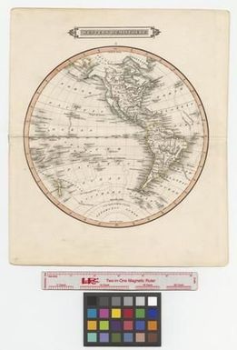 Western Hemisphere [Voyages of Capt. James Cook].