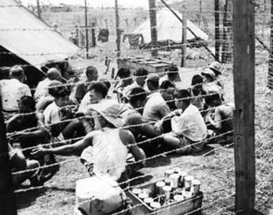 [Japanese Prisoners at Guam]