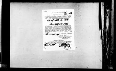 Volume 90: February 3, 1916 - March 25, 1916