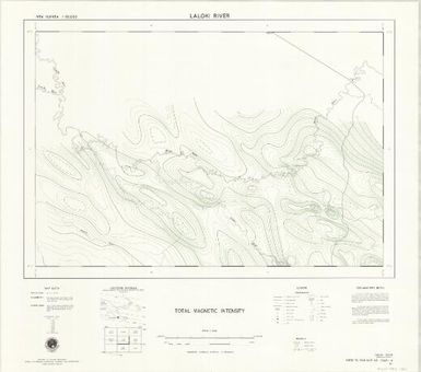 New Guinea 1:500,000 bouguer anomalies: Wewak