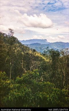 Goroka - Chimbu, Daubo Pass, Mt Elimbari