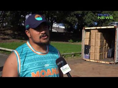 Moana Pasifika Rugby Team send supplies to help Tonga