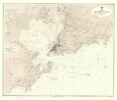 [German nautical charts of German New Guinea, Micronesia, Samoa and Kiautschou]: Gelbes Meer. Kuste von China. Kiautschou Bucht. (Sheet 158)