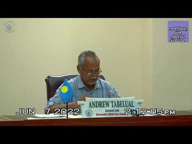 3rd Day 6th Special Session