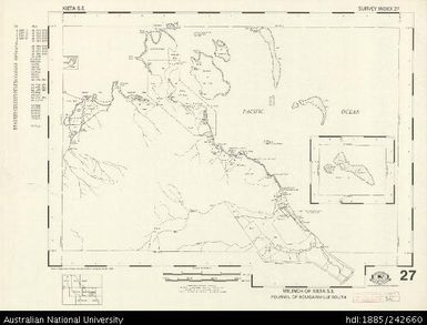 Papua New Guinea, Kieta SE, Survey Index 27, 1:50 000, 1969