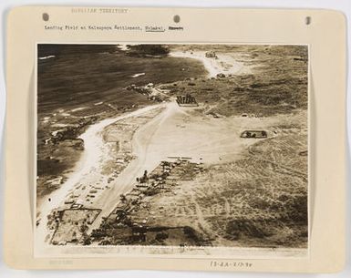 Landing Fields - Hawaii - Molokai Island